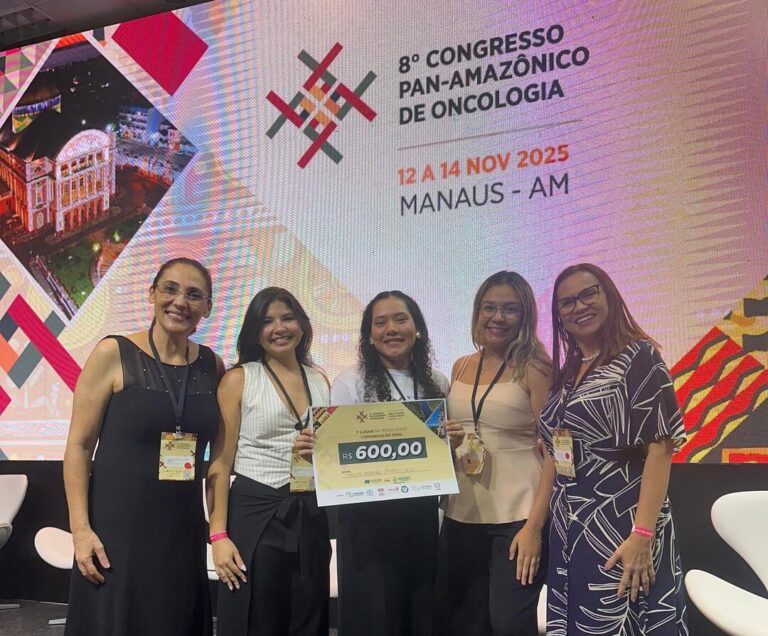 Trabalho da Rede Previna-se é premiado no 8° Congresso Pan-Amazônico de Oncologia